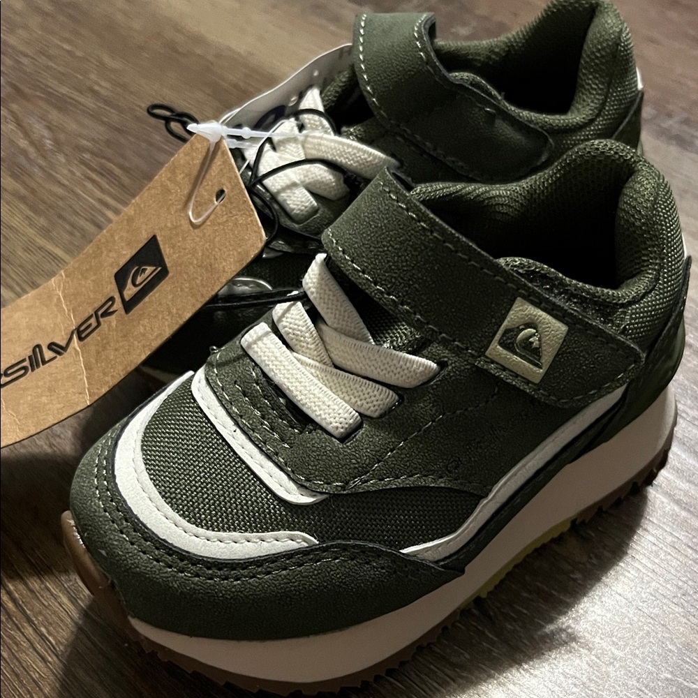 New Quiksilver Baby/Kid/Boy's Green Sneakers